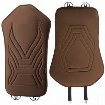 3 299 р.  Накидка на сиденье (1 место Афины) ЛЮКС ст АЛЬБИОН Lord Autofashion   (коричневый, строчка коричневая)  с доставкой в г. Кемерово. Увеличить фотографию 9