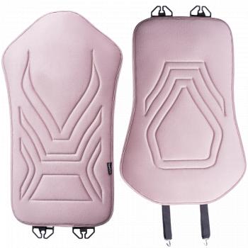 2 579 р. Накидка на сиденье (1 место Афины) ЛЮКС ст АЛЬБИОН Lord Autofashion   (розовый, строчка бежевая)  с доставкой в г. Кемерово. Увеличить фотографию 7
