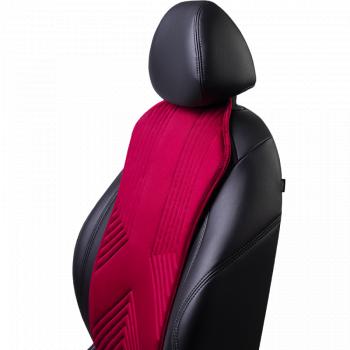 2 579 р. Накидка на сиденье (1 место Афины) ЛЮКС ст ВАН ВЭЙ Lord Autofashion   (красный, строчка темно-красный)  с доставкой в г. Кемерово. Увеличить фотографию 8