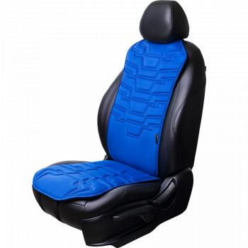 2 579 р. Накидка на сиденье (1 место Афины) ЛЮКС ст ФОРТ Lord Autofashion   (синий, строчка темно-синяя)  с доставкой в г. Кемерово. Увеличить фотографию 10