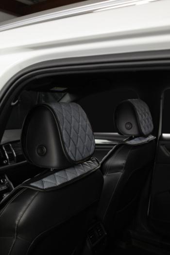 3 999 р. Накидка на сиденье (2 места Каир) ТЕЙЛОР ст БАЙРОН Lord Autofashion   (серый, строчка серая)  с доставкой в г. Кемерово. Увеличить фотографию 3