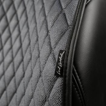3 999 р. Накидка на сиденье (2 места Каир) ТЕЙЛОР ст БАЙРОН Lord Autofashion   (серый, строчка серая)  с доставкой в г. Кемерово. Увеличить фотографию 7