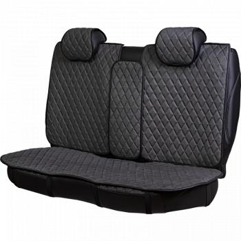 6 499 р. Накидка на сидение (5 мест Софа) ТЕЙЛОР ст РОМБ Lord Autofashion   (серый, строчка серая)  с доставкой в г. Кемерово. Увеличить фотографию 5