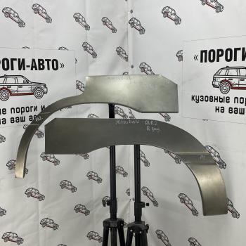 Ремкомплект внешних задних арок (2 шт) ПОРОГИ-АВТО Mitsubishi RVR  2 (1997-2002)  дорестайлинг,  рестайлинг (холоднокатаная сталь 0,8 мм)