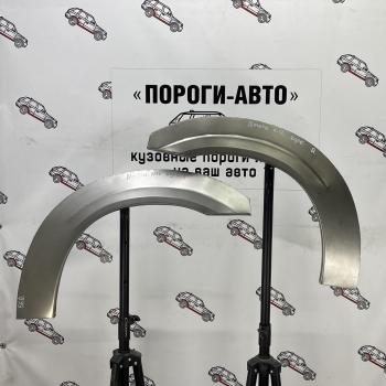 Левая внешняя задняя ремонтная арка ПОРОГИ-АВТО Nissan Almera  N16 (2000-2006) седан дорестайлинг, седан рестайлинг (холоднокатаная сталь 0,8 мм)