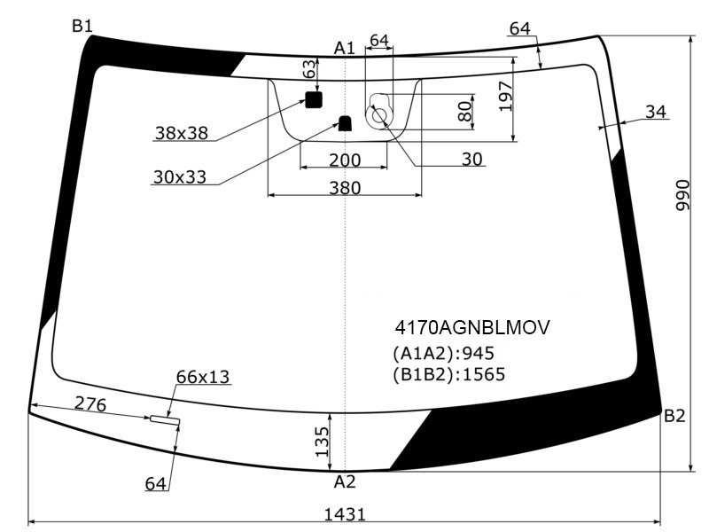 17 499 р. Стекло лобовое (Датчик дождя Датчик запотевания) AGC  Hyundai Elantra  AD (2016-2020) дорестайлинг, рестайлинг  с доставкой в г. Кемерово