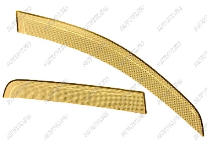 2 199 р. Дефлектора окон CA-Plastic  Lexus RX300  XU10 (1995-2001) дорестайлинг (серия Шелкография золото)  с доставкой в г. Кемерово