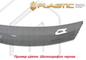 Дефлектор капота (рынок РФ) CA-Plastic Changan CS75 Plus (2022-2025) (серия Шелкография черная)