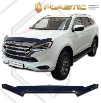 Дефлектор капота CA-Plastiс exclusive Isuzu mu-X TF (2021-2023)