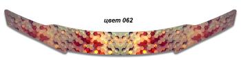 3 199 р. Дефлектор капота CA-Plastic  Geely Okavango (2021-2025) (Серия Полноцвет, окрашенный)  с доставкой в г. Кемерово. Увеличить фотографию 50