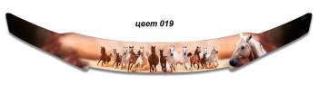 3 199 р. Дефлектор капота CA-Plastic  Geely Okavango (2021-2025) (Серия Полноцвет, окрашенный)  с доставкой в г. Кемерово. Увеличить фотографию 10