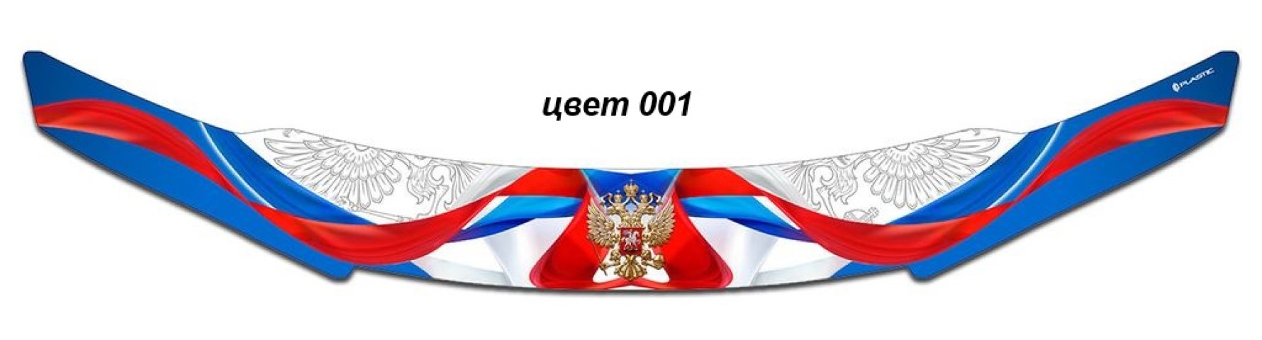3 199 р. Дефлектор капота CA-Plastic  Geely Okavango (2021-2025) (Серия Полноцвет, окрашенный)  с доставкой в г. Кемерово