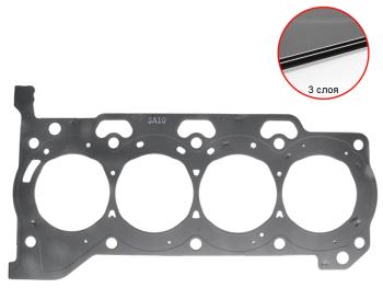 Прокладка ГБЦ TOYOTA AURISAVENSISCOROLLAAXIOFIELDERISISISTLEXUS CT200HNOAHVOXYPR TOYOTA 11115-37062