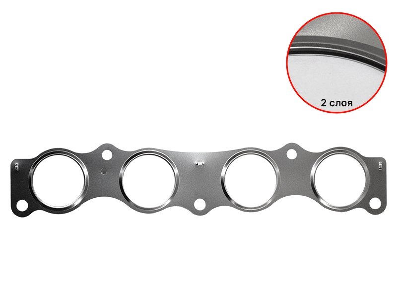1 199 р. Прокладка выпускного коллектора TOYOTA COROLLA,IST,AURIS 2,3ZRFE 06- TOYOTA 17173-37010  с доставкой в г. Кемерово