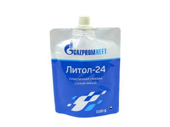 112 р. Смазка GAZPROMNEFT ЛИТОЛ-24 дой-пак 100г GAZPROMNEFT 2389906978  с доставкой в г. Кемерово. Увеличить фотографию 1