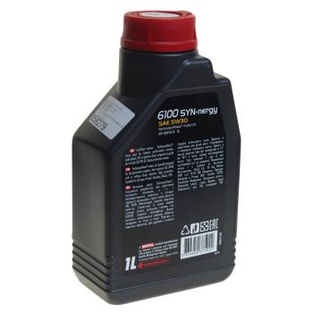 1 199 р. Масло моторное 6100 SYN-NERGIE 5W30 псинт.1л MOTUL MOTUL 112137  с доставкой в г. Кемерово. Увеличить фотографию 2