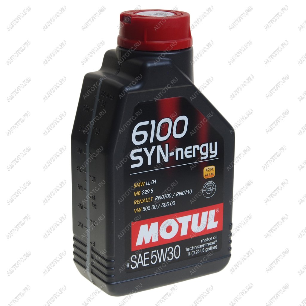 1 199 р. Масло моторное 6100 SYN-NERGIE 5W30 псинт.1л MOTUL MOTUL 112137  с доставкой в г. Кемерово