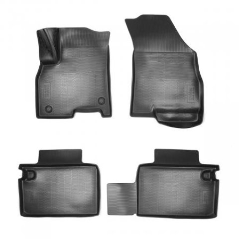 2 399 р. Коврики салонные (1,2 ряд) Norplast Unidec  Chery Tiggo 8 PRO MAX (2022-2025) e plus (черные)  с доставкой в г. Кемерово