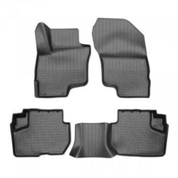 Коврики салонные (Cross) Norplast Unidec Mitsubishi Outlander  GN (2021-2025) (черные)