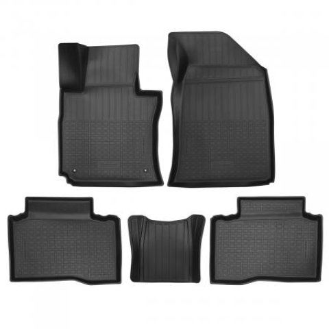 2 489 р. Коврики салонные 3D Norplast Unidec  SSANGYONG Tivoli  1 X150 (2019-2023) 2-ой рестайлинг (черные)  с доставкой в г. Кемерово