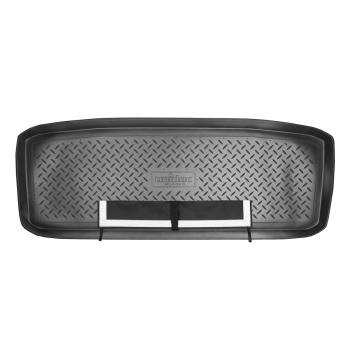 Коврик в багажное отделение с текстильным фартуком Norplast Unidec INFINITI QX56 JA60 рестайлинг (2007-2010) (черный)