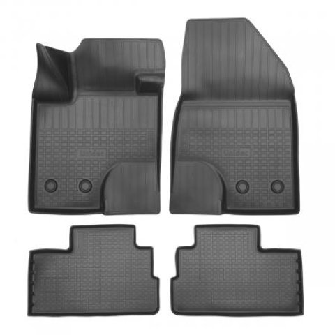 2 499 р. Коврики салонные 2WD Norplast Unidec  Haval H6  B01 (2020-2024) (черные)  с доставкой в г. Кемерово