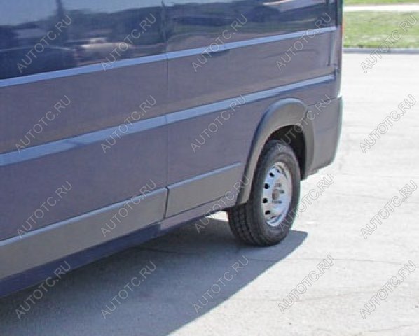 3 269 р. Расширители колесных арок задний правый Русская Артель CITROEN Jumper 250 (2006-2014) (глянец под покраску)  с доставкой в г. Кемерово