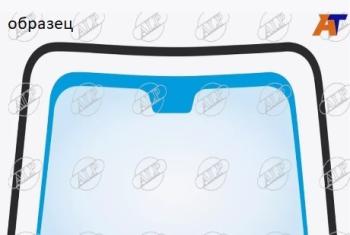 Молдинг лобового стекла (П-образный) ALP Hyundai Matrix 1 FC 2-ой рестайлинг (2008-2010) (черный)