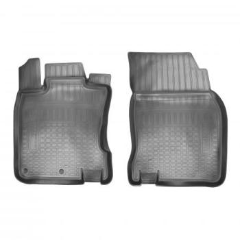 Коврики салонные (перед) Norplast Unidec Nissan Qashqai 2 J11 дорестайлинг (2013-2019) (черные)