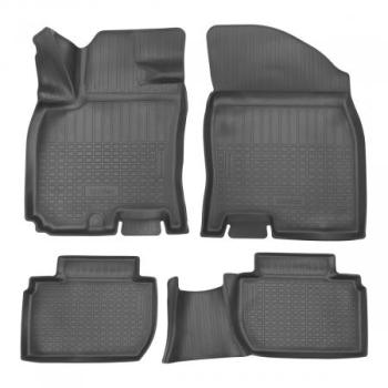 Коврики салонные Norplast Unidec BAIC U5 Plus (2021-2025) (черные)