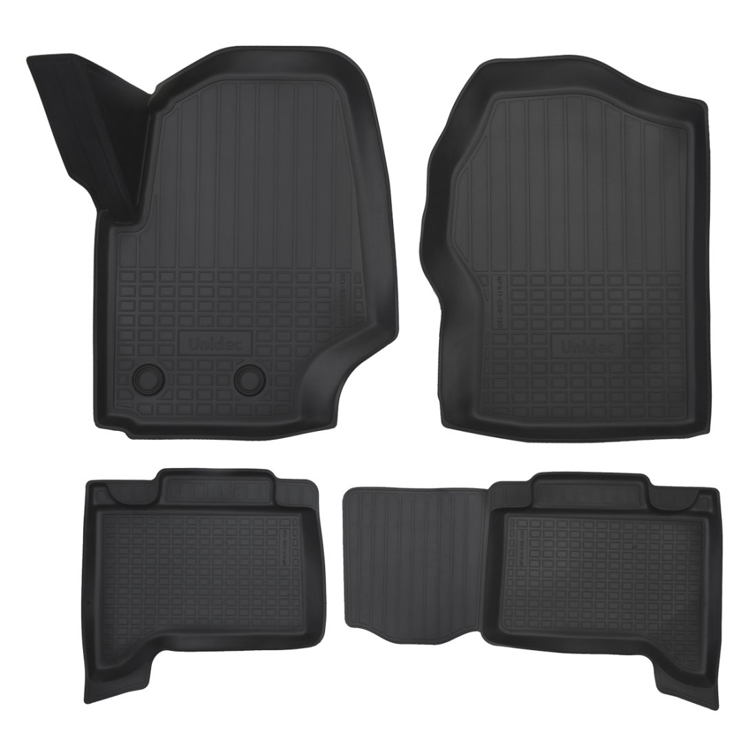 2 299 р. Коврики салонные Norplast Unidec  BAIC BJ40 Plus (2018-2023) (черные)  с доставкой в г. Кемерово