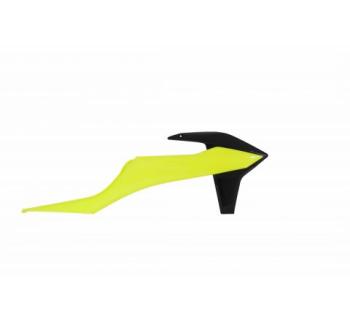6 549 р. Обтекатели радиатора R-Tech KTM SX125150250,SXF250350450 19-22 (R-CVKTMGFNR19) Желто-Черный Неон  r-cvktmgfnr19  с доставкой в г. Кемерово. Увеличить фотографию 1