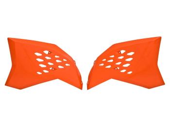 6 549 р. Обтекатели радиатора R-Tech KTM SXSXF 07-10,EXCEXCF 08-11 (R-CVKTMAR0007) Оранжевый  r-cvktmar0007  с доставкой в г. Кемерово. Увеличить фотографию 1