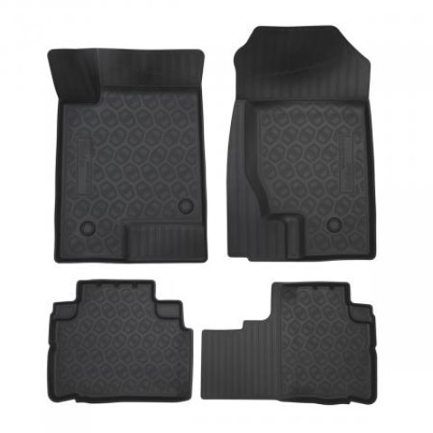 2 579 р. Коврики салонные Norplast Unidec  Haval M6 (2021-2025) (черные)  с доставкой в г. Кемерово