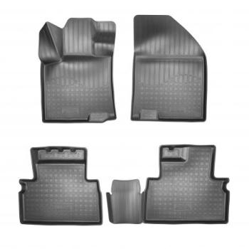 Коврики салонные Norplast Unidec Belgee X50 (2023-2025) (черные)