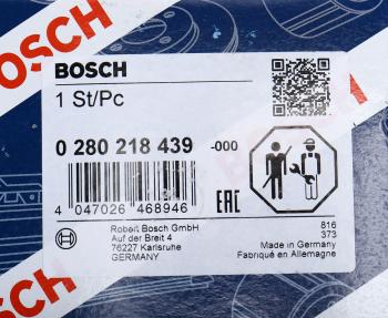 9 349 р. Датчик массового расхода воздуха VW Golf (97-05) BOSCH BOSCH 0280218439 BOSCH 0280218439  с доставкой в г. Кемерово. Увеличить фотографию 6