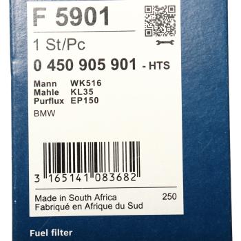 939 р. Фильтр топливный BMW 3 (E30,E36),5 (E34),7 (E32) BOSCH BOSCH 0450905901 BOSCH 0450905901  с доставкой в г. Кемерово. Увеличить фотографию 4