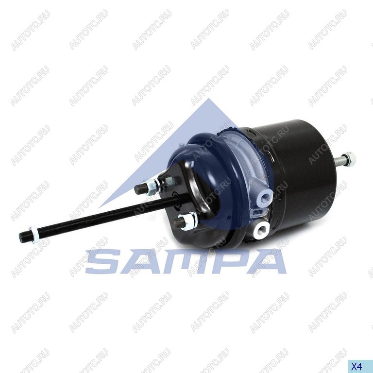 5 399 р. Энергоаккумулятор SCANIA VOLVO тип 2424 (барабанный тормоз) SAMPA SAMPA 094.036-01  с доставкой в г. Кемерово
