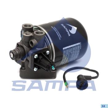 4 899 р. Осушитель воздуха DAF,IVECO,MAN,SCANIA (24V,8.1bar) SAMPA SAMPA 096.289-01  с доставкой в г. Кемерово. Увеличить фотографию 1