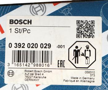 10 749 р. Насос водяной MERCEDES C (W202,W208,W210) системы охлаждения электрический BOSCH BOSCH 0392020029 BOSCH 0392020029  с доставкой в г. Кемерово. Увеличить фотографию 5