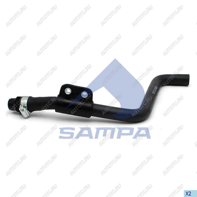 1 149 р. Патрубок DAF радиатора нижний SAMPA SAMPA 052.003 SAMPA 052.003  с доставкой в г. Кемерово