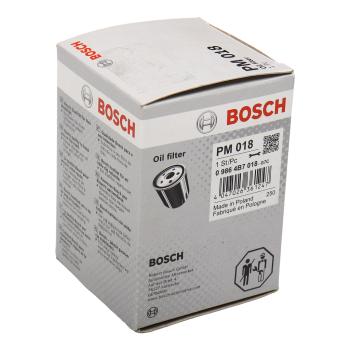 429 р. Фильтр масляный BMW 1 (E87),3 (E90),5 (E60) (06-10) BOSCH BOSCH 09864b7018  с доставкой в г. Кемерово. Увеличить фотографию 3