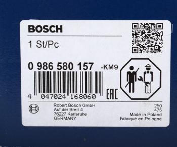 23 649 р. Насос топливный MERCEDES A (W169) BOSCH BOSCH 0986580157 BOSCH 0986580157  с доставкой в г. Кемерово. Увеличить фотографию 6