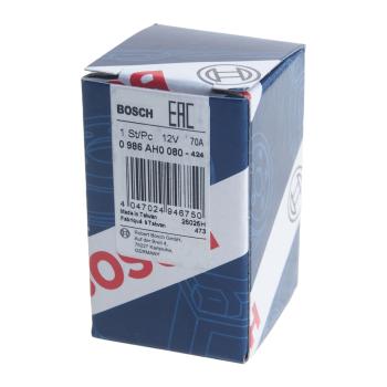 499 р. Реле VW AUDI насоса топливного BOSCH BOSCH 0986ah0080  с доставкой в г. Кемерово. Увеличить фотографию 3