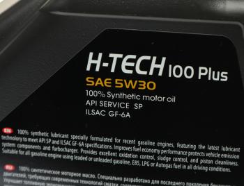 4 549 р. Масло моторное H-TECH 100 PLUS 5W30 SP 5W30 синт.4л MOTUL MOTUL 112142  с доставкой в г. Кемерово. Увеличить фотографию 2