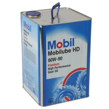 9 699 р. Масло трансмиссионное MOBILUBE HD GL-5 80W90 мин.18л MOBIL MOBIL 155425  с доставкой в г. Кемерово. Увеличить фотографию 1