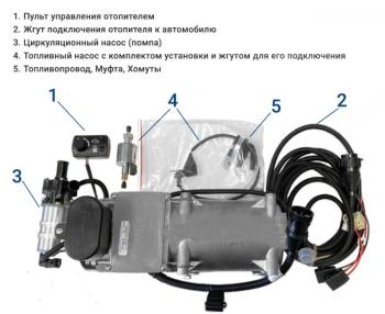 35 599 р. Подогреватель предпусковой КАМАЗ,МАЗ,ЗИЛ,КРАЗ,УРАЛ 24В 16кВт STREAM 160 в сборе ПРАМОТРОНИК ПРАМОТРОНИК 16жд24.8106.000-160-021  с доставкой в г. Кемерово. Увеличить фотографию 4