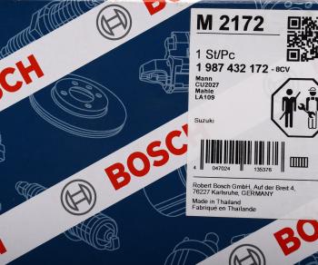 1 799 р. Фильтр воздушный салона TOYOTA Rav 4,Yaris BOSCH BOSCH 1987432172 BOSCH 1987432172  с доставкой в г. Кемерово. Увеличить фотографию 4