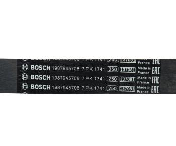 2 399 р. Ремень приводной поликлиновой 7PK1741 BOSCH BOSCH 1987945708  с доставкой в г. Кемерово. Увеличить фотографию 4