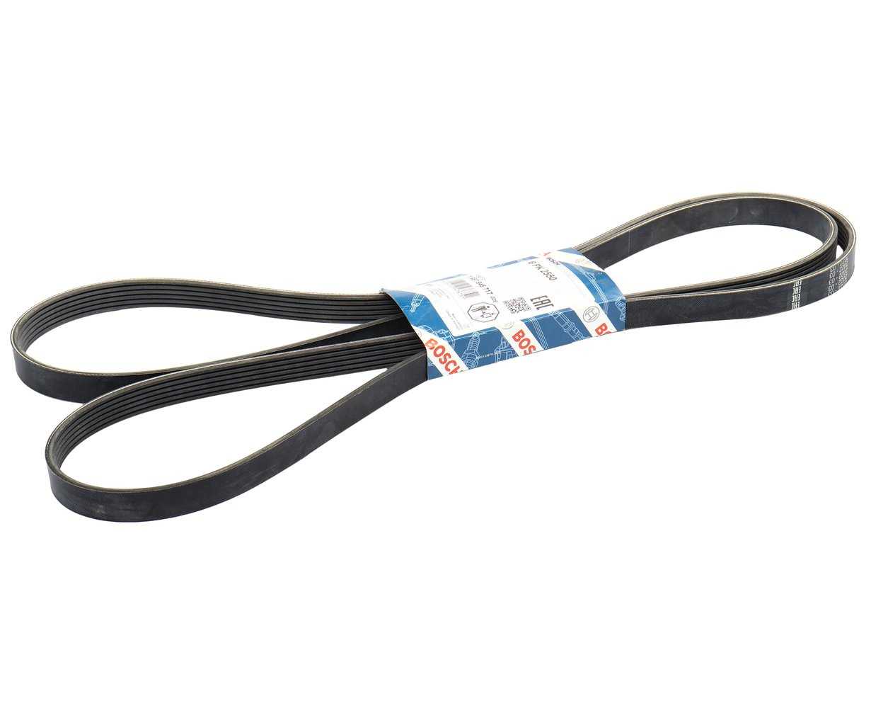 2 189 р. Ремень приводной поликлиновой 6PK2550 HYUNDAI Santa Fe (12-) (2.4) SAAB 9000 (85-98) (2.0/2.3) BOSCH BOSCH 1987945717 BOSCH 1987945717  с доставкой в г. Кемерово